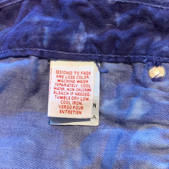 Vintage 1990’s Marithe Francois Girbaud Indigo Shorts - Picture 7 of 11